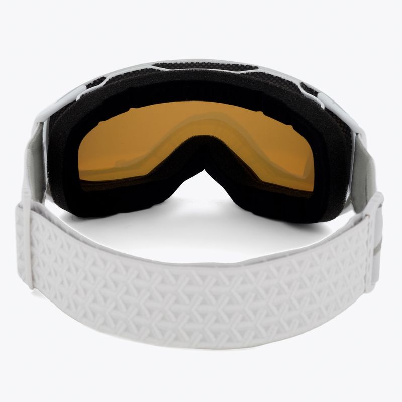 Маска лижна Alpina Estetica Q-Lite pearlwhite gloss/mandarin sph 3