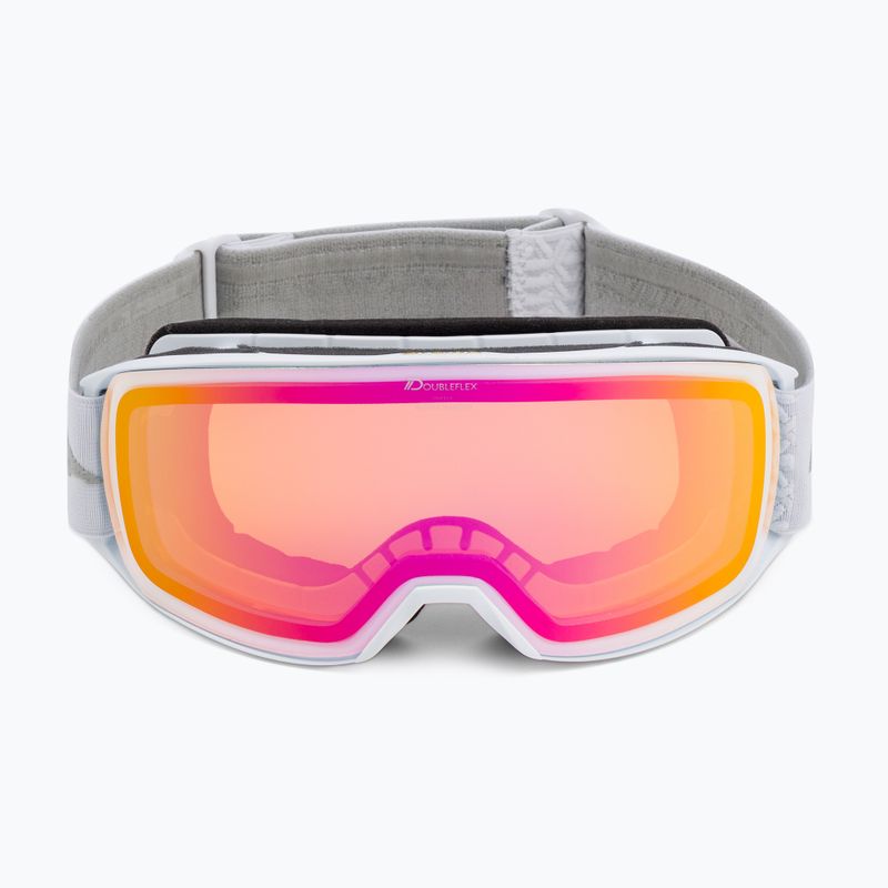 Маска лижна Alpina Nakiska Q-Lite white matt/pink 7280811 2