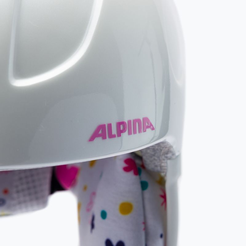 Шолом лижний дитячий Alpina Carat білий 9035262 6