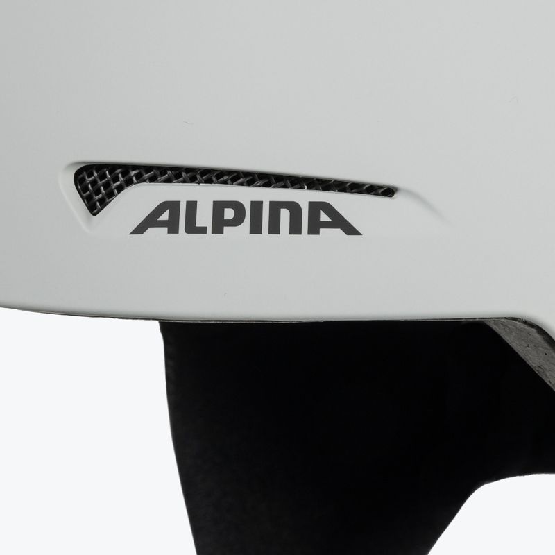 Шолом лижний дитячий Alpina Zupo grey matt 8