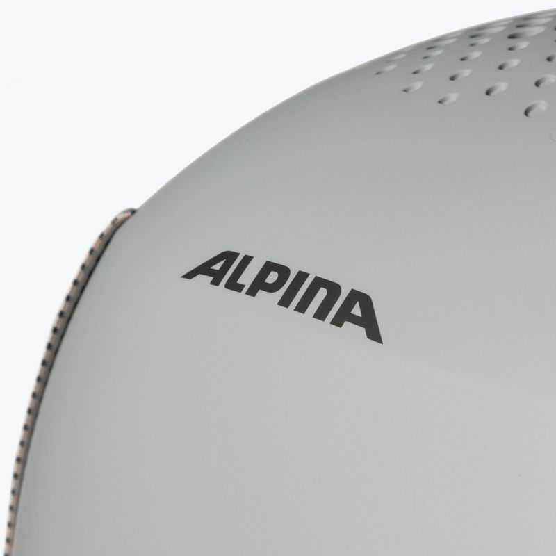 Шолом лижний дитячий Alpina Zupo grey matt 9
