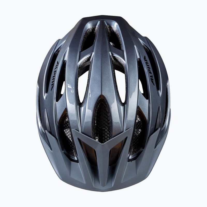 Шолом велосипедний Alpina MTB 17 dark/silver 2