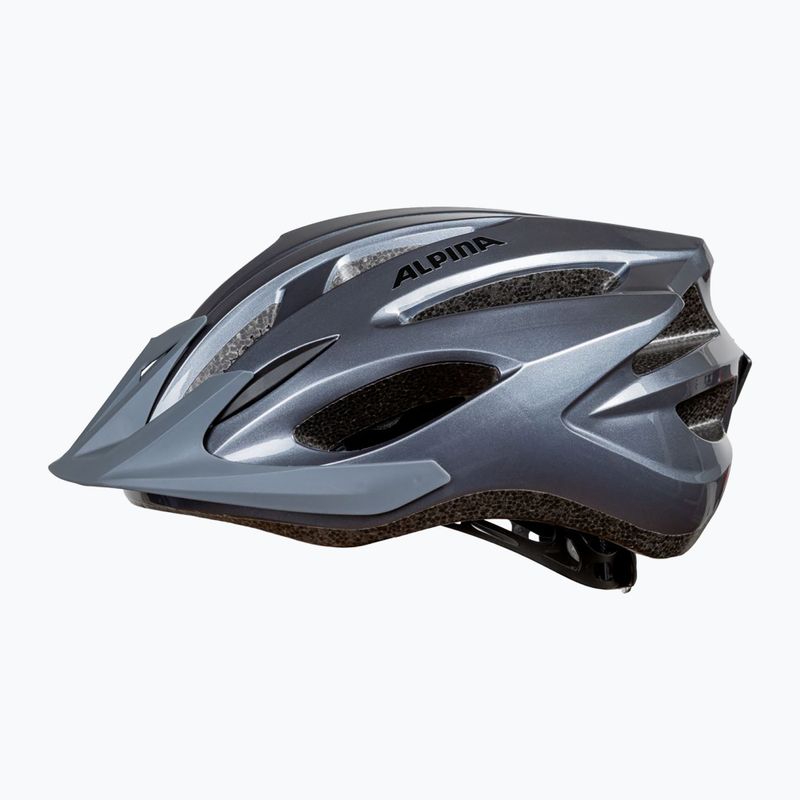 Шолом велосипедний Alpina MTB 17 dark/silver 3