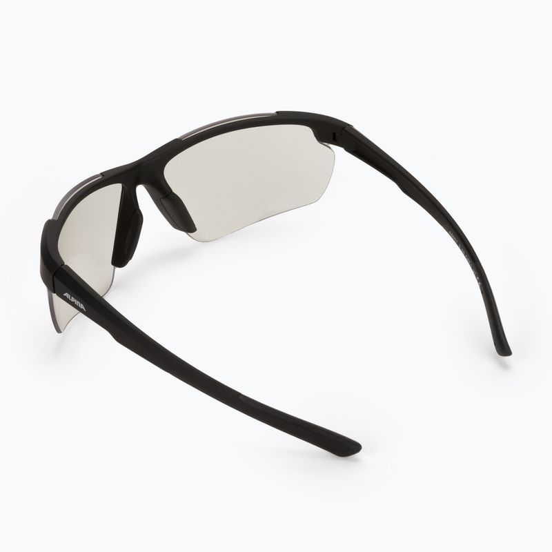 Окуляри велосипедні Alpina Defey HR black matt/clear mirror 2
