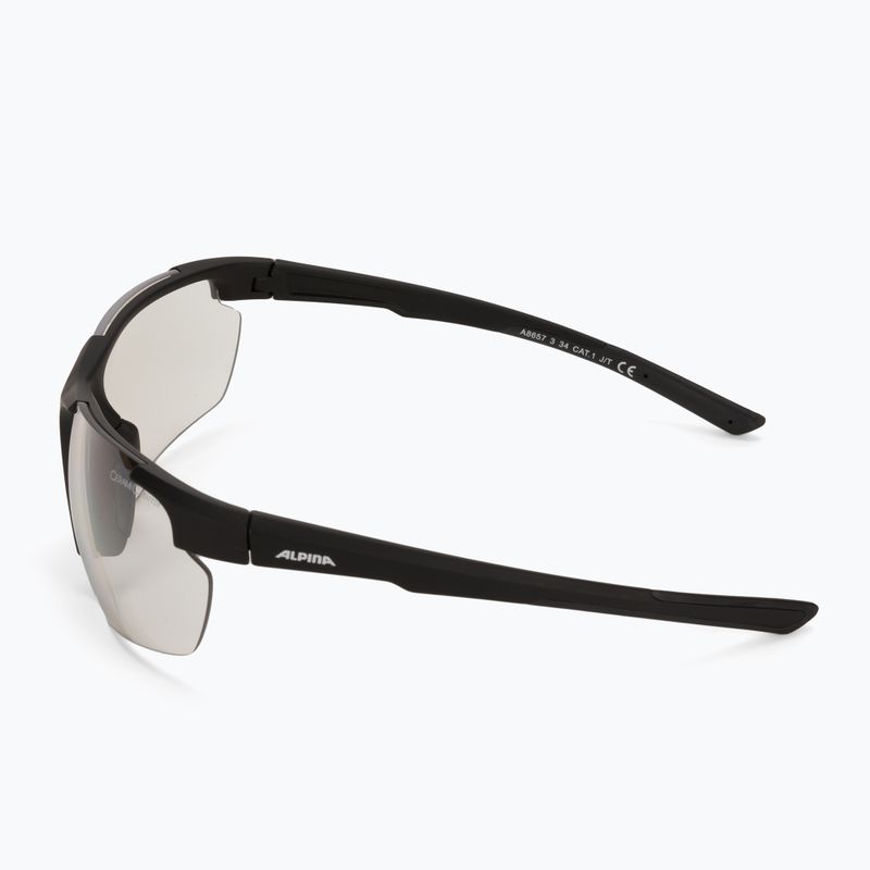 Окуляри велосипедні Alpina Defey HR black matt/clear mirror 4
