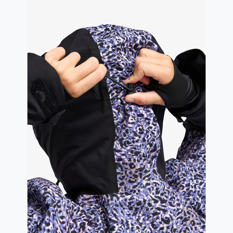 Куртка для сноуборда жіноча ROXY 20K Ice Haven twilight purple wildin out 9