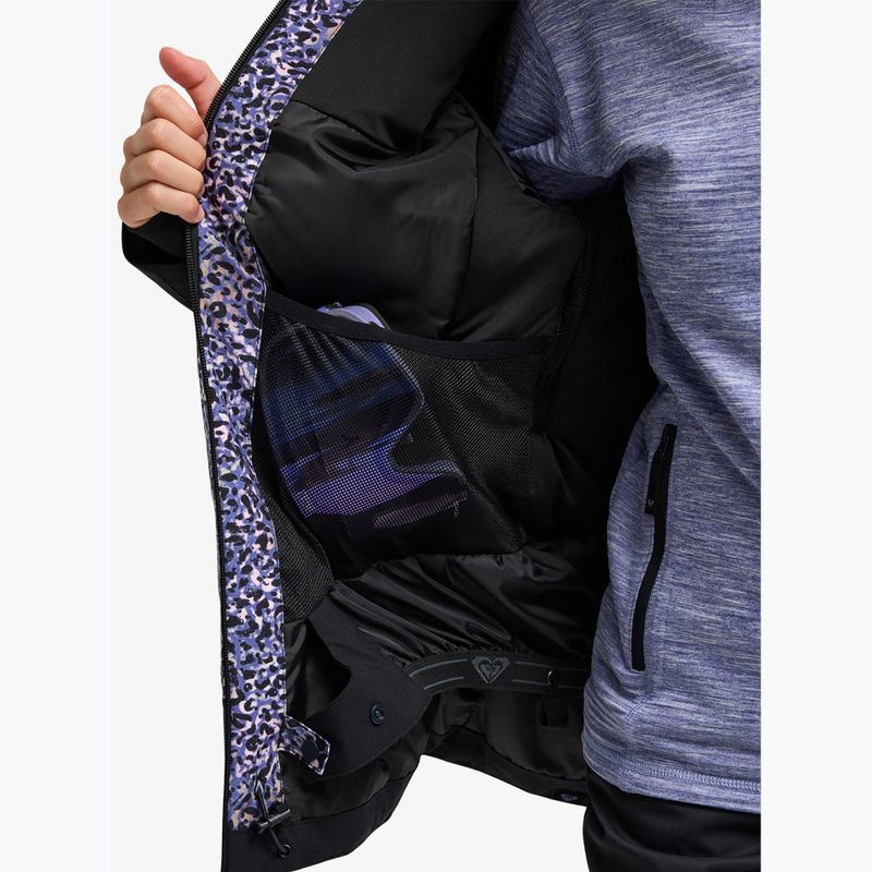 Куртка для сноуборда жіноча ROXY 20K Ice Haven twilight purple wildin out 11