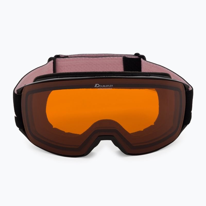 Маска лижна Alpina Nakiska black/rose matt/orange 2