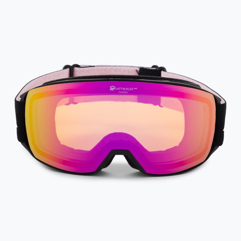 Маска лижна Alpina Nakiska Q-Lite black/rose matt/pink 2