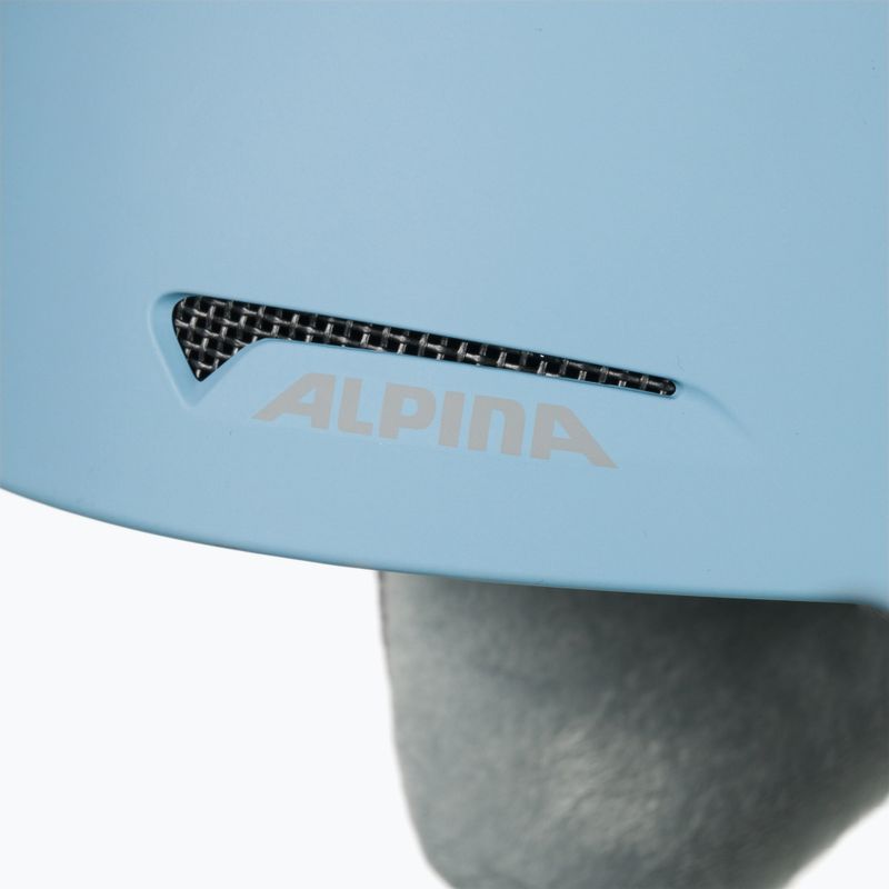 Шолом лижний дитячий Alpina Zupo skyblue matt 7