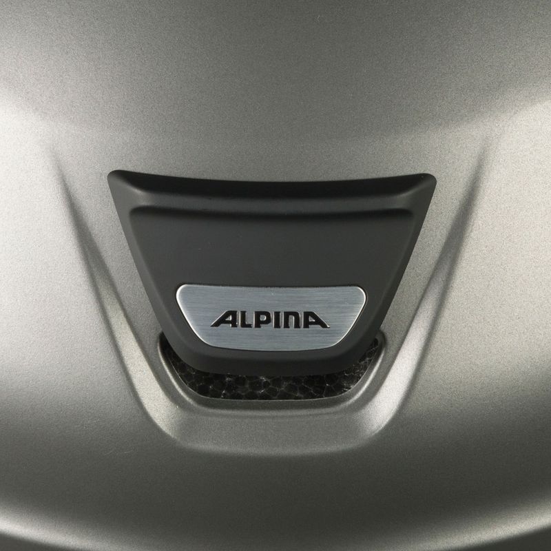 Шолом лижний Alpina Alto QV gunmetal matt 10