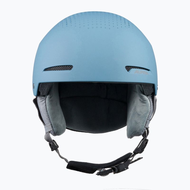 Шолом лижний Alpina Arber skyblue matt 2