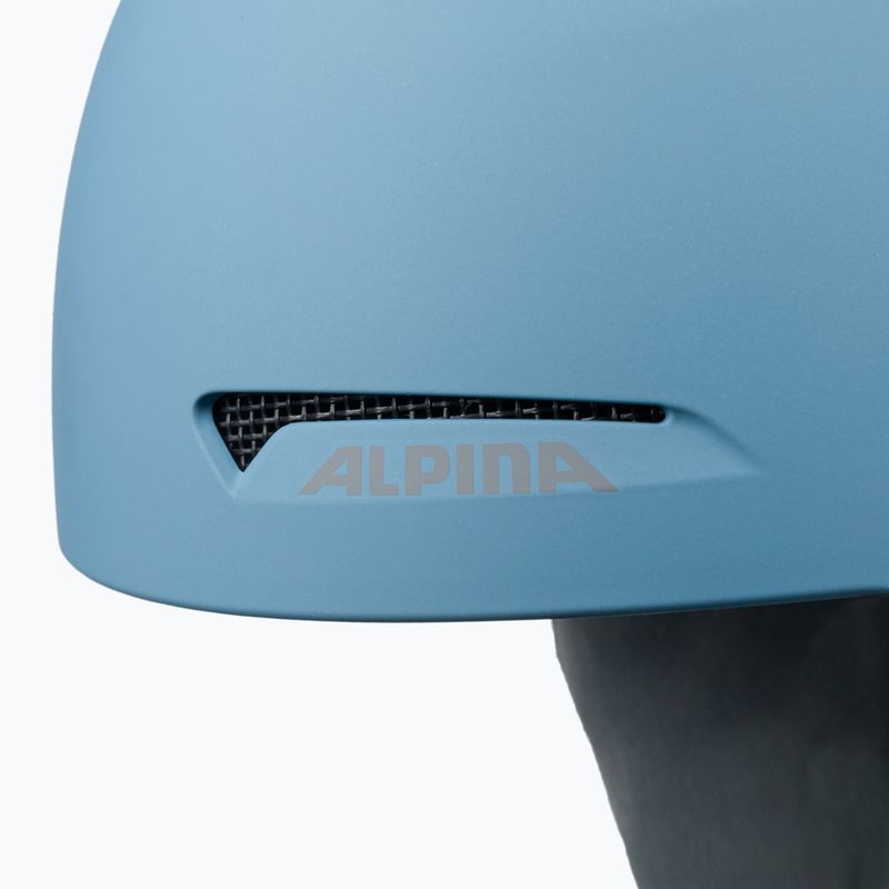 Шолом лижний Alpina Arber skyblue matt 7
