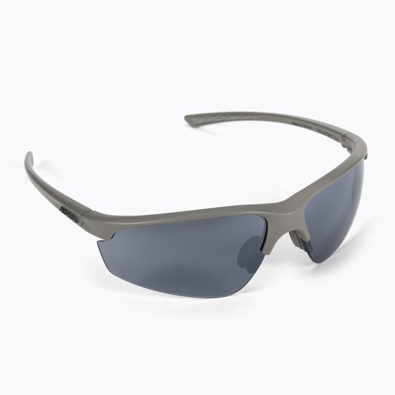 Окуляри велосипедні Alpina Tri-Effect 2.0 moon grey matt/black mirror/clear/orange mirror