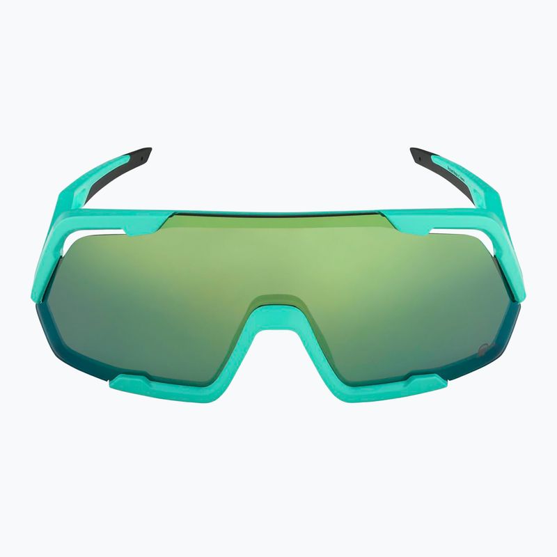 Окуляри сонцезахисні Alpina Rocket Q-Lite turquoise matt/green mirror 2