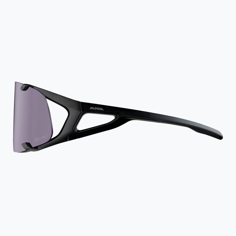 Окуляри сонцезахисні Alpina Hawkeye Q-Lite V black matt/purple 6