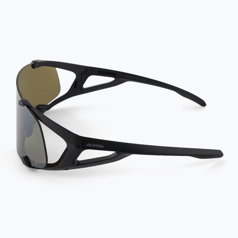 Окуляри сонцезахисні Alpina Hawkeye Q-Lite black matt/silver mirror 4