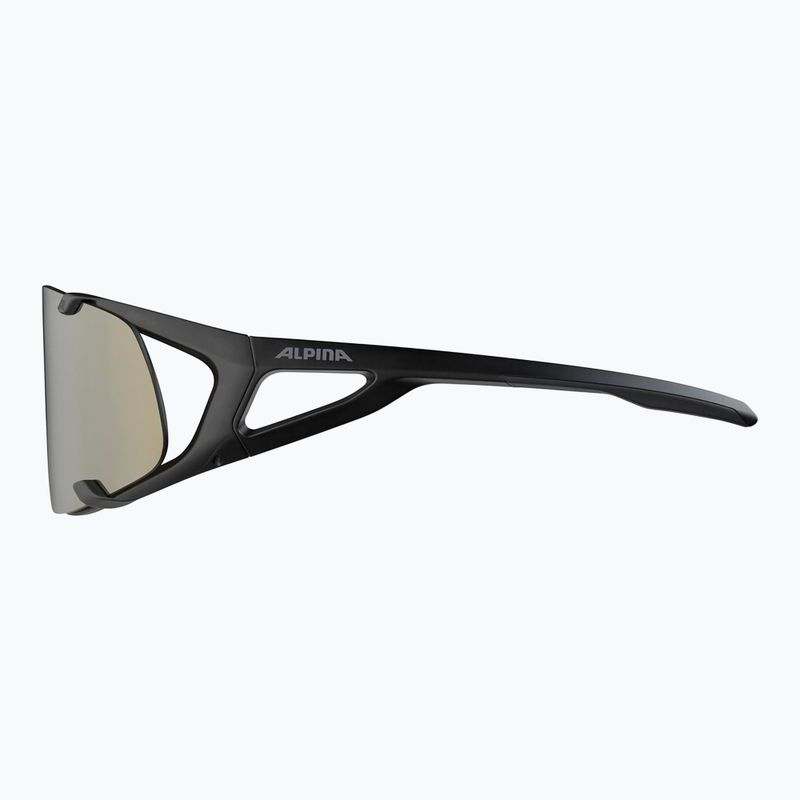 Окуляри сонцезахисні Alpina Hawkeye Q-Lite black matt/silver mirror 5