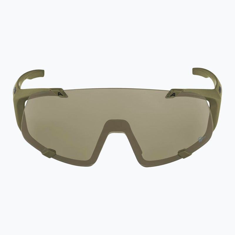 Окуляри сонцезахисні Alpina Hawkeye Q-Lite olive matt/silver mirror 2