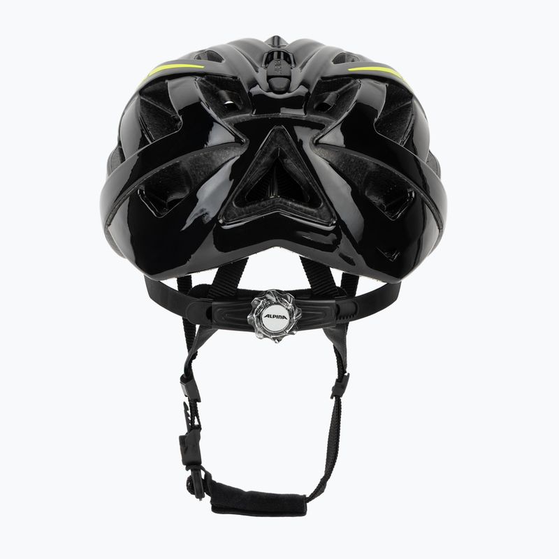 Шолом велосипедний Alpina Panoma 2.0 black/neon yellow gloss 4