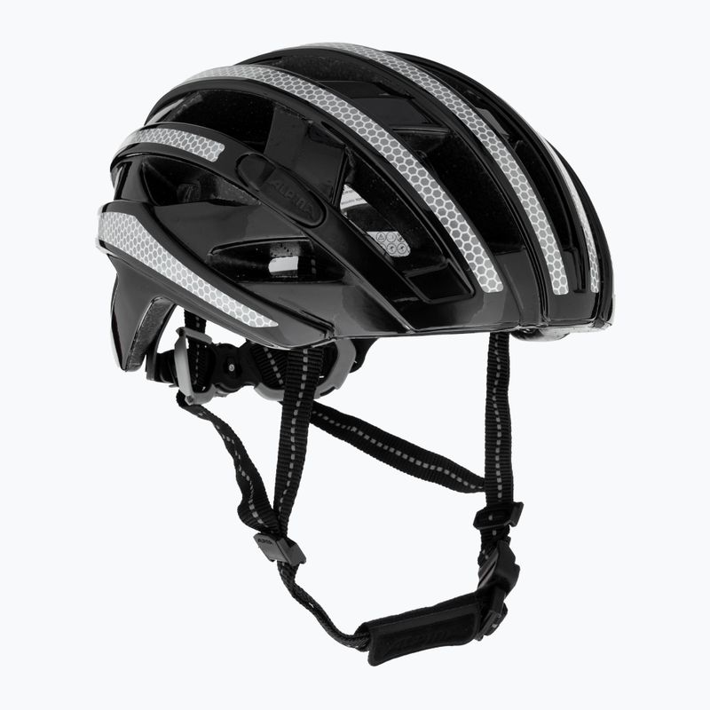 Шолом велосипедний Alpina Ravel Reflective black gloss