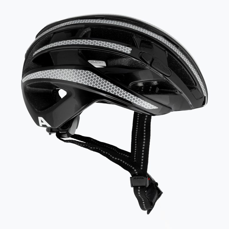 Шолом велосипедний Alpina Ravel Reflective black gloss 4