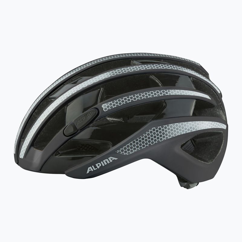 Шолом велосипедний Alpina Ravel Reflective black gloss 6