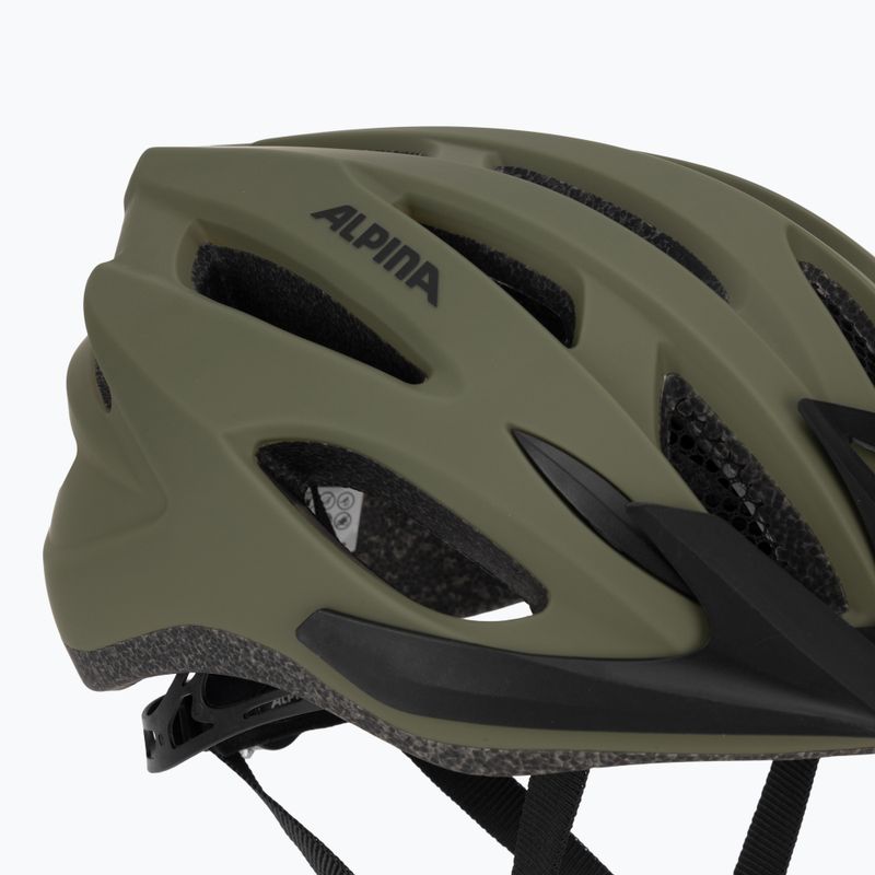 Шолом велосипедний Alpina MTB 17 olive matt 7