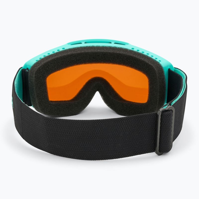 Окуляри лижні дитячі Alpina Piney aqua matt/ orange 3