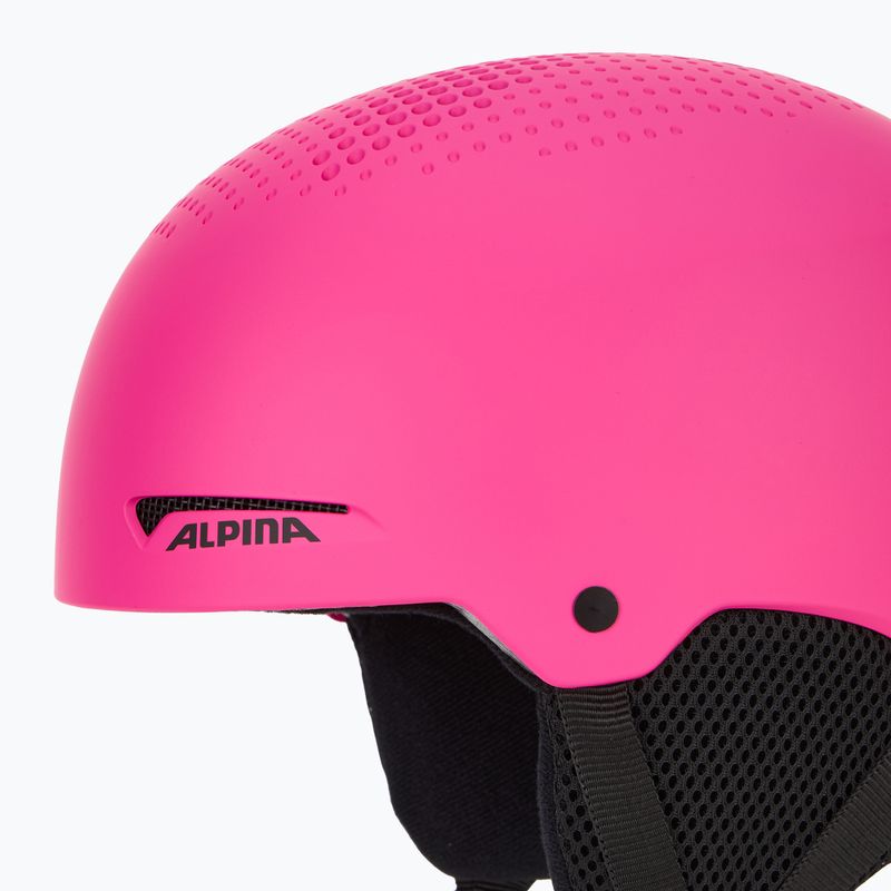 Шолом гірськолижний дитячий Alpina Zupo pink matt 7