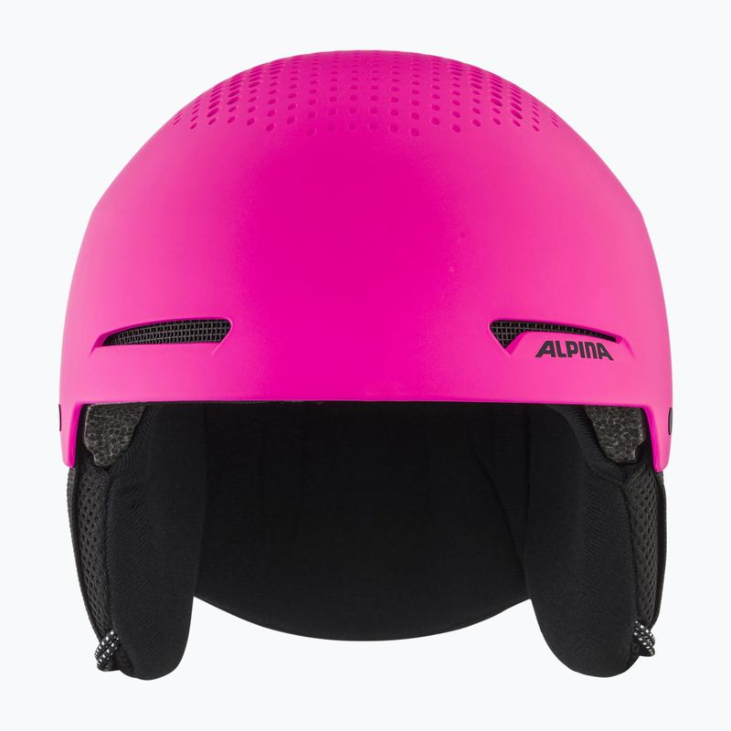 Шолом гірськолижний дитячий Alpina Zupo pink matt 2