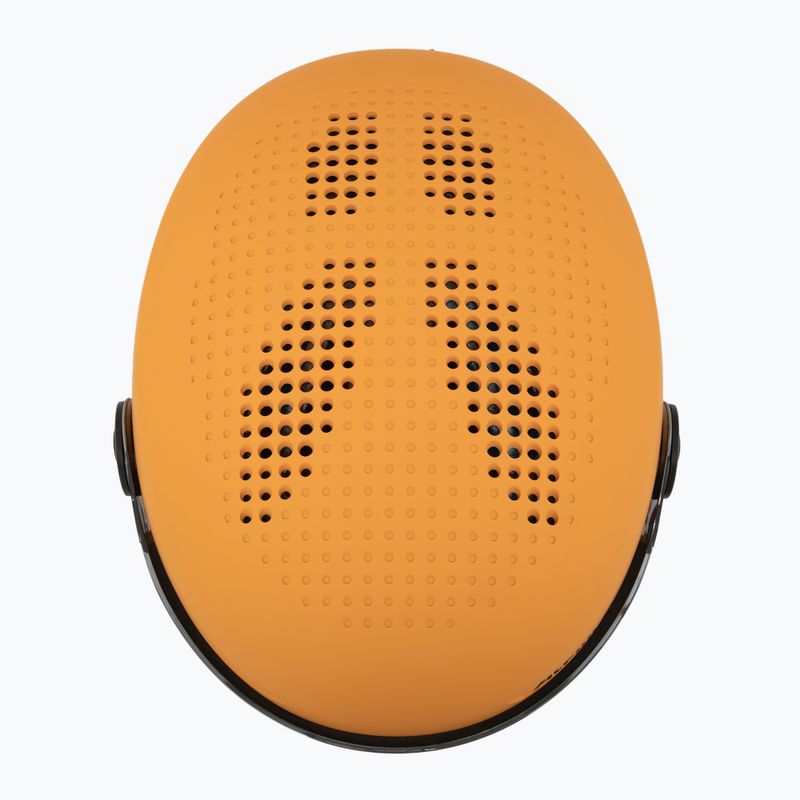 Шолом гірськолижний дитячий Alpina Zupo Visor Q-Lite burned/ yellow matt 6