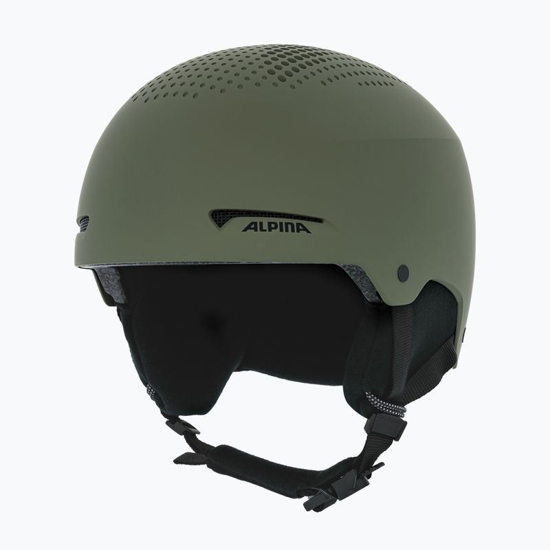 Шолом гірськолижний Alpina Arber olive matt