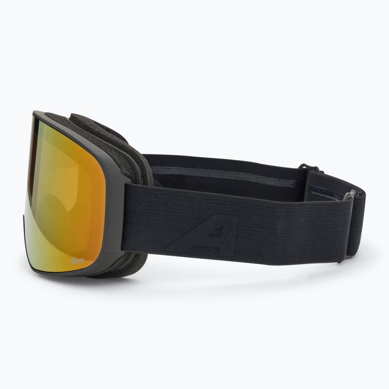 Окуляри лижні Alpina Slope Q-Lite black matt/ red 4