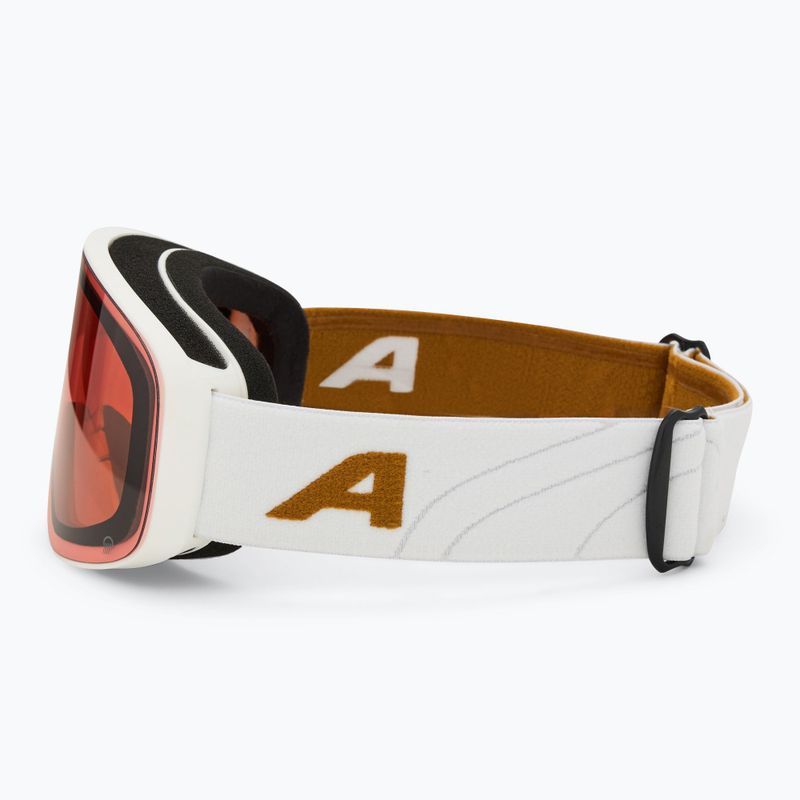 Окуляри лижні Alpina Ladis Q white/ gold matt/ gold 4