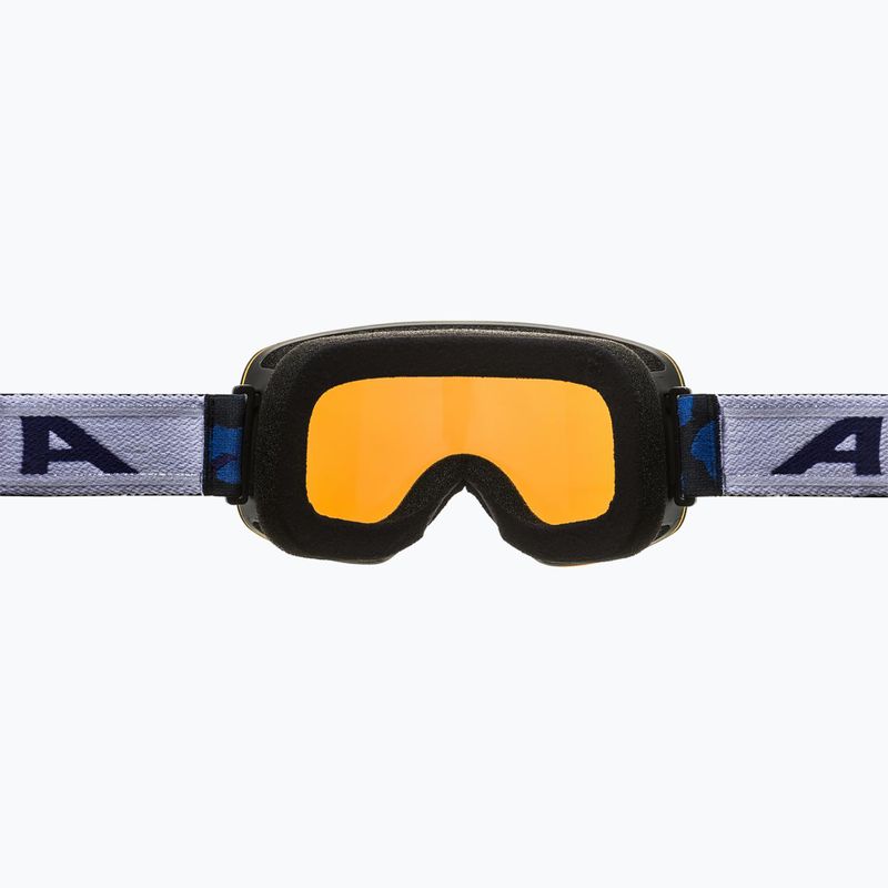 Окуляри лижні Alpina Penken Q-Lite black/ бузковий/ leo matt/ blue 7