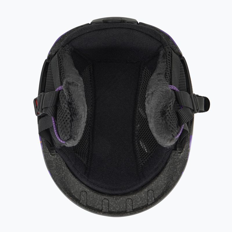 Шолом гірськолижний дитячий Alpina Pizi midnight/ grey leo matt 5