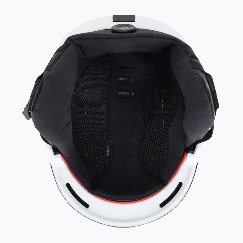 Шолом гірськолижний Alpina Nax white/ camo matt 5