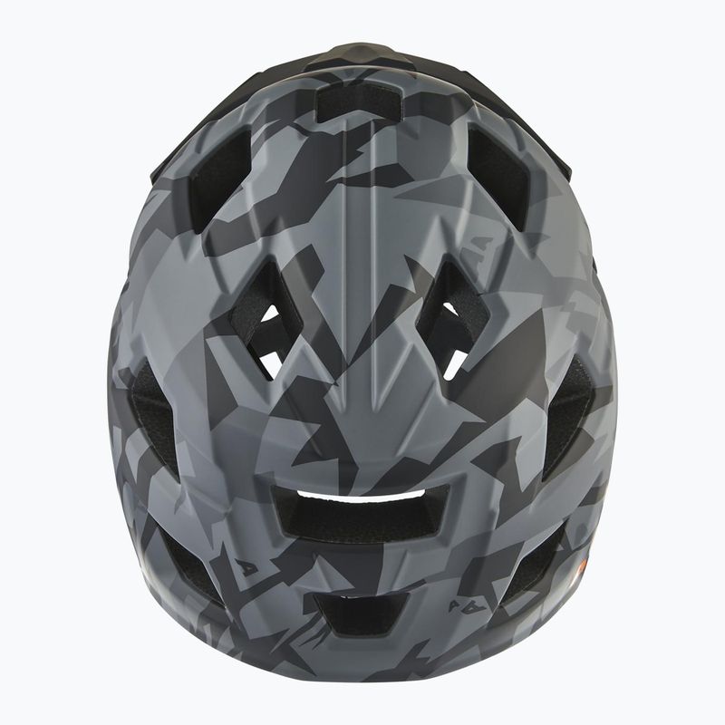 Шолом велосипедний дитячий Alpina Rupi black camo/orange matt 3