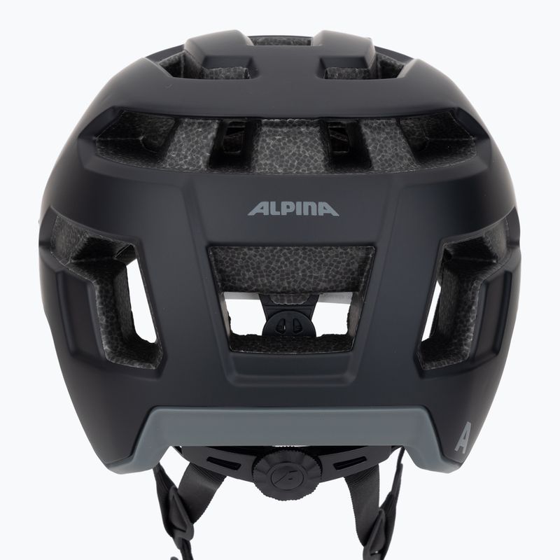 Шолом велосипедний Alpina Taunus black/grey matt 5