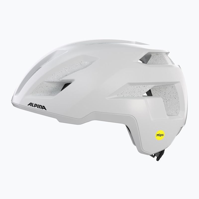 Шолом велосипедний Alpina Taunus Gravel MIPS white matt 4