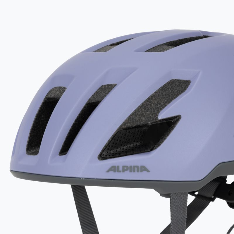 Шолом велосипедний Alpina Taunus Gravel MIPS lilac matt 7