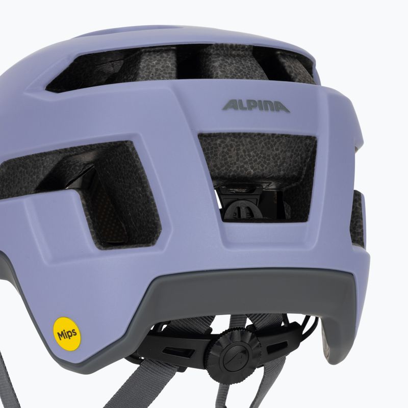 Шолом велосипедний Alpina Taunus Gravel MIPS lilac matt 8