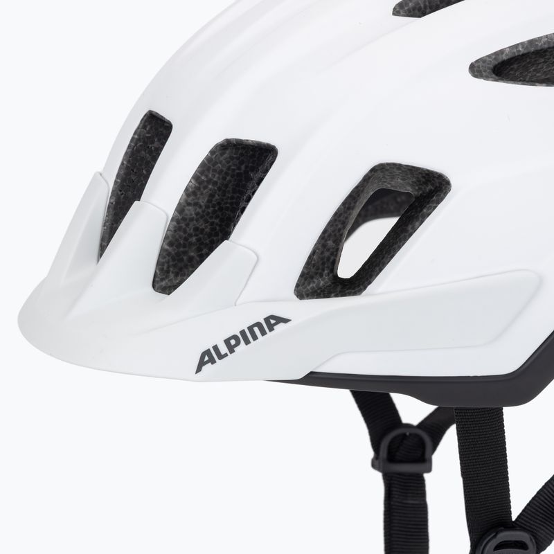 Шолом велосипедний Alpina Paranus white matt 7