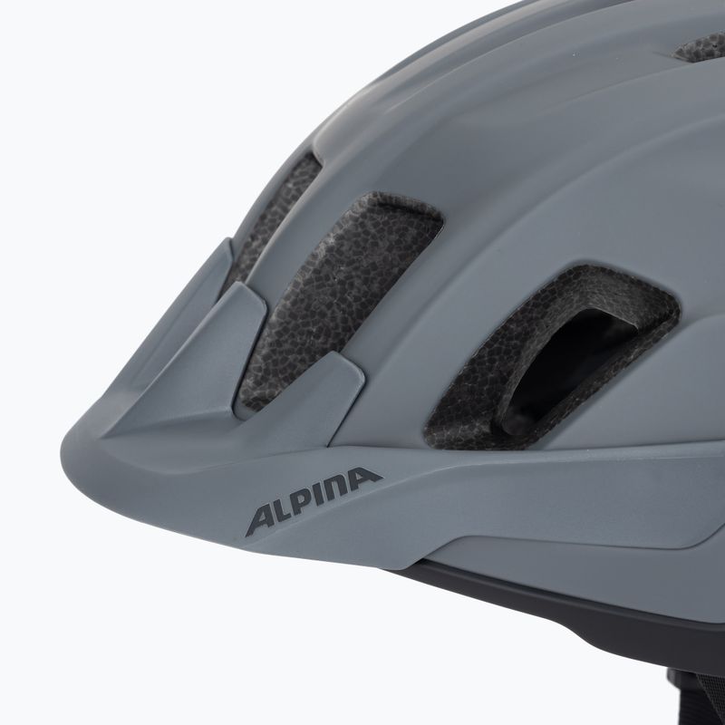 Шолом велосипедний Alpina Paranus midnight grey matt 7