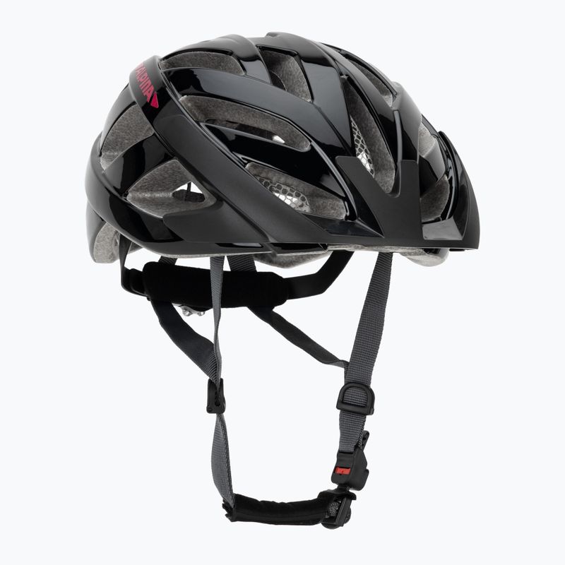 Шолом велосипедний Alpina Panoma 3.0 black/pink gloss