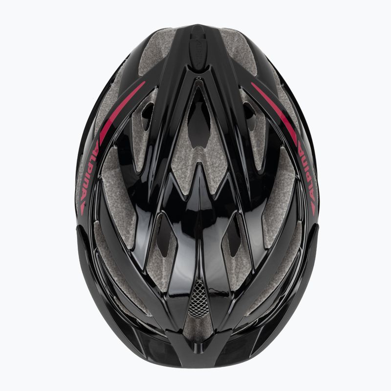 Шолом велосипедний Alpina Panoma 3.0 black/pink gloss 6