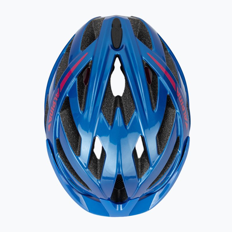 Шолом велосипедний Alpina Panoma 3.0 true blue/pink gloss 6