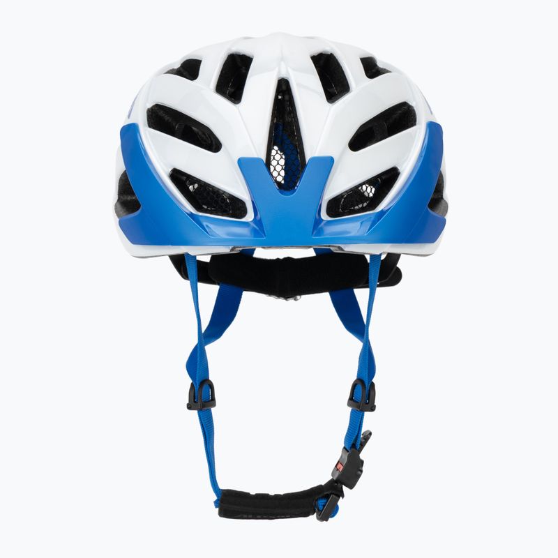 Шолом велосипедний Alpina Panoma 3.0 white/blue gloss 2