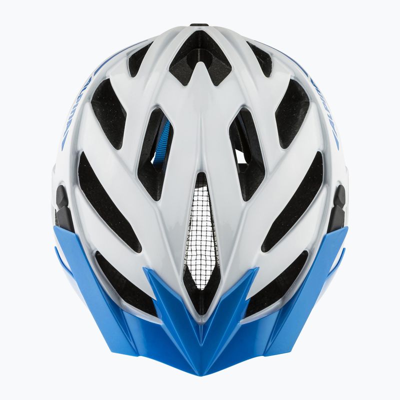Шолом велосипедний Alpina Panoma 3.0 white/blue gloss 3